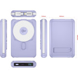 MOJOGEAR PB10 QI2 10.000mAh PowerBank w/ Cables - Purple - image 2 of 5