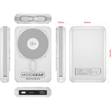 MOJOGEAR PB10 QI2 10.000mAh PowerBank w/ Cables - White - image 2 of 5