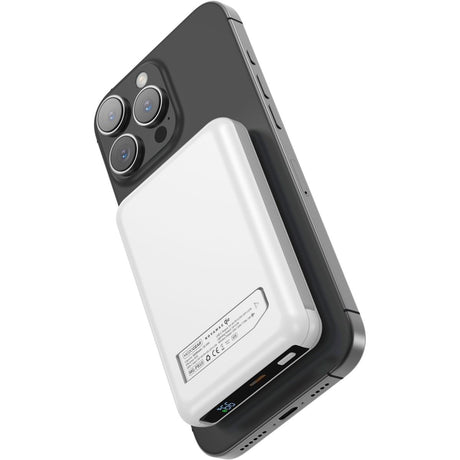 MOJOGEAR PB10 QI2 10.000mAh PowerBank w/ Cables - White - image 3 of 5