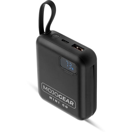 MOJOGEAR Mini Go 10.000mAh PowerBank w/ Cables - Black - image 2 of 4