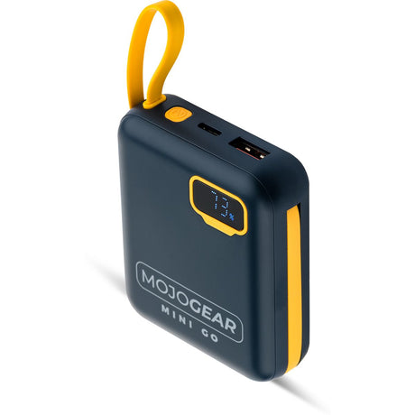MOJOGEAR Mini Go 10.000mAh PowerBank w/ Cables - Blue - image 2 of 5