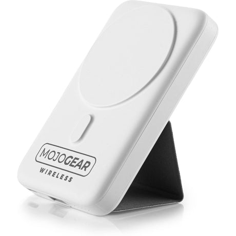 MOJOGEAR Wireless 10000mAh Power Bank Magnetic White