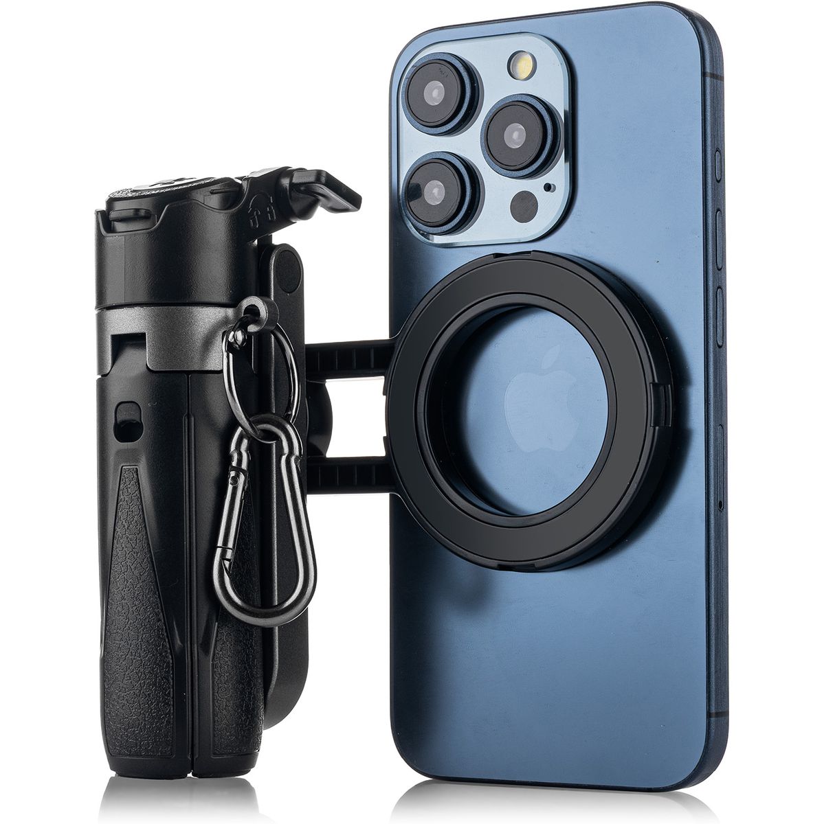 MOJOGEAR TS2 6-IN-1 Mini Selfie Tripod Grip Magetisch Black - image 2 of 5