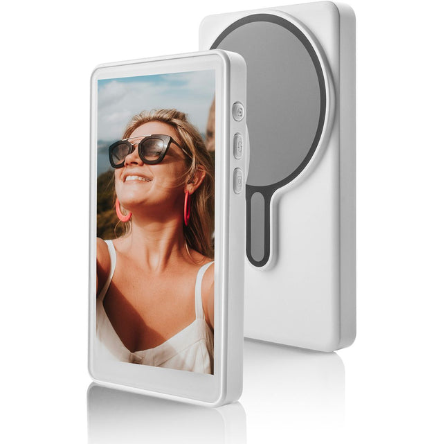 MOJOGEAR VS3 Selfie Vlog Monitor Wireless + Bedraad - White