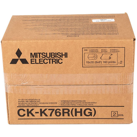 Mitsubishi Paper CK K76R 2X 320 PR 10x15 2X 160 PR 15x20 - image 3 of 5