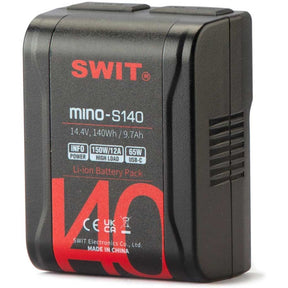 SWIT MINO-S140 | USB-C w/ 140WH Pocket Mini Battery USB-A/USB-C/D-Tap V-Mount
