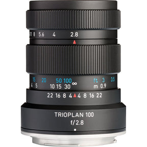 Meyer Optik Görlitz Trioplan 100mm f/2.8 II C-EF-Mount