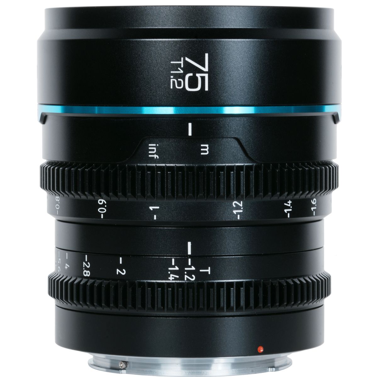Sirui Nightwalker Series 75mm T1.2 S35 Manual Focus Cine Len