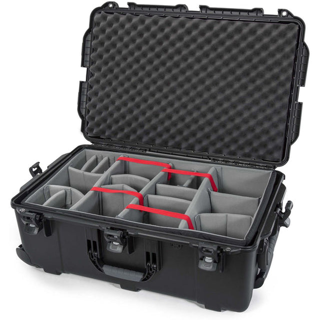 Nanuk Case w/ Padded Divider Black Interior 737x457x269mm