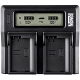 Newell DC-LCD TWO-Channel Charger For NP-fp/FH/FV
