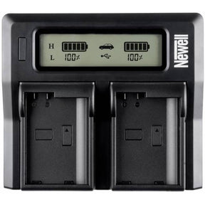 Newell DC-LCD TWO-Channel Charger For DMW-BLF19E Batteries