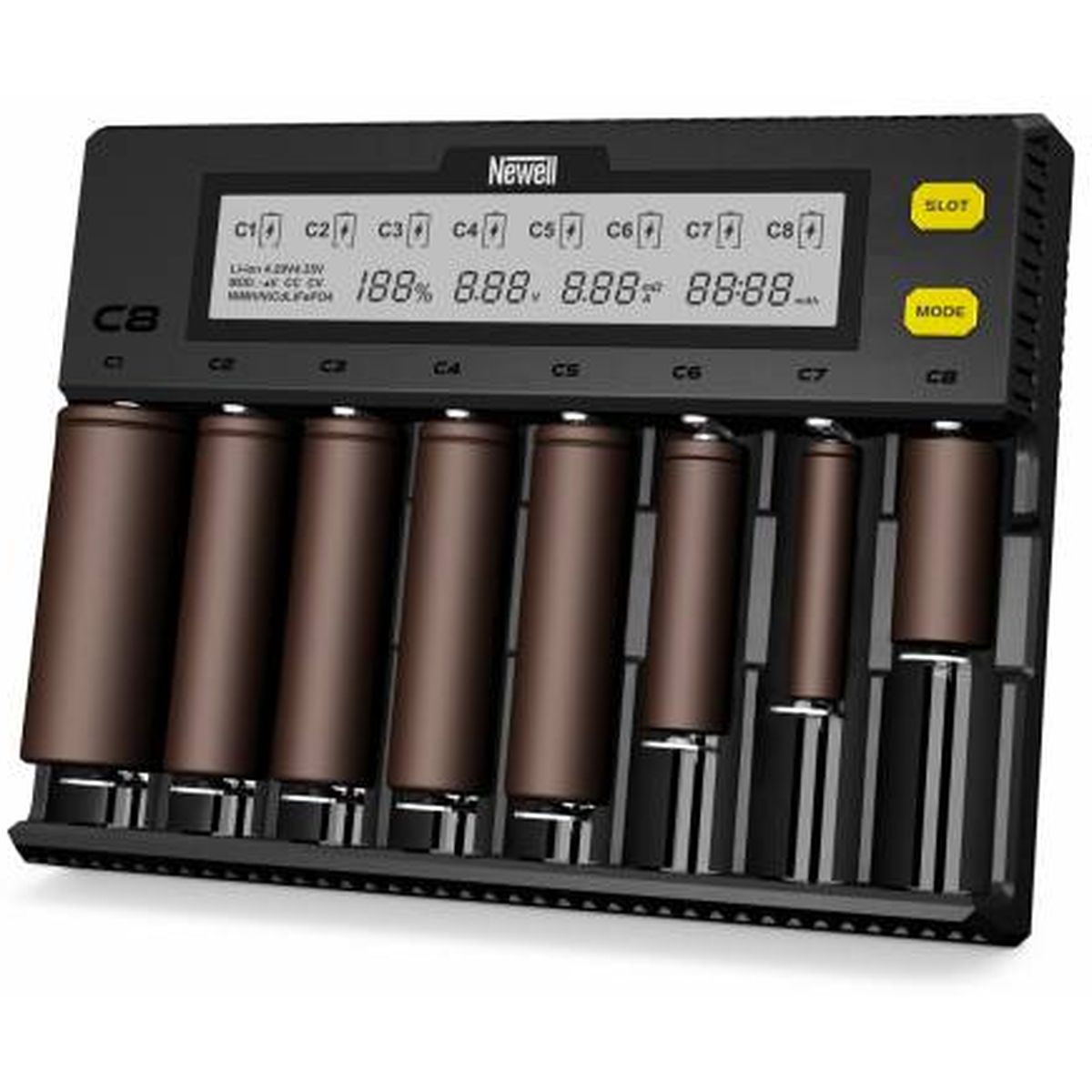 Newell Smart C8 Charger For NiMH / Li-ion Batteries - image 3 of 3