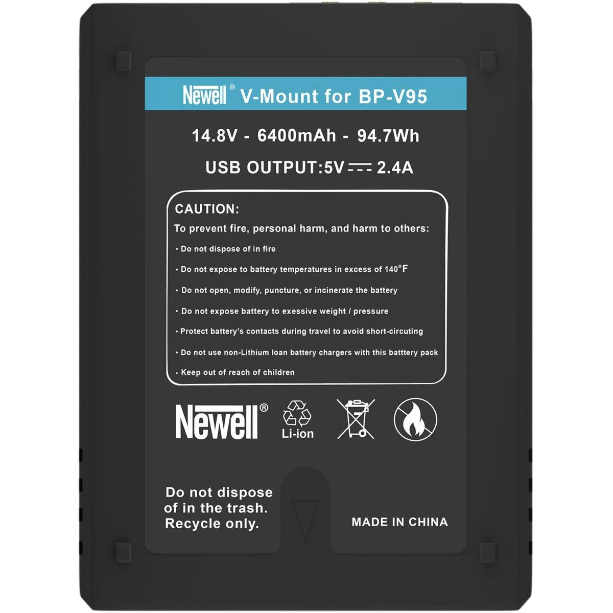 Newell BP-V95 Slim V-Mount Battery - image 2 of 3