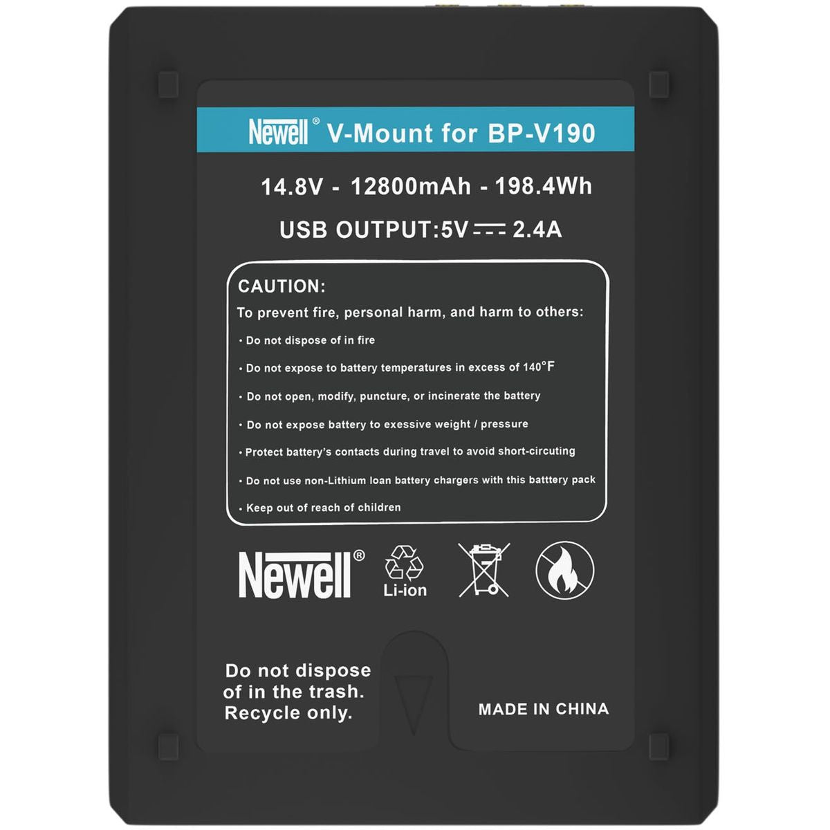 Newell BP-V190 Slim V-Mount Battery - image 2 of 3