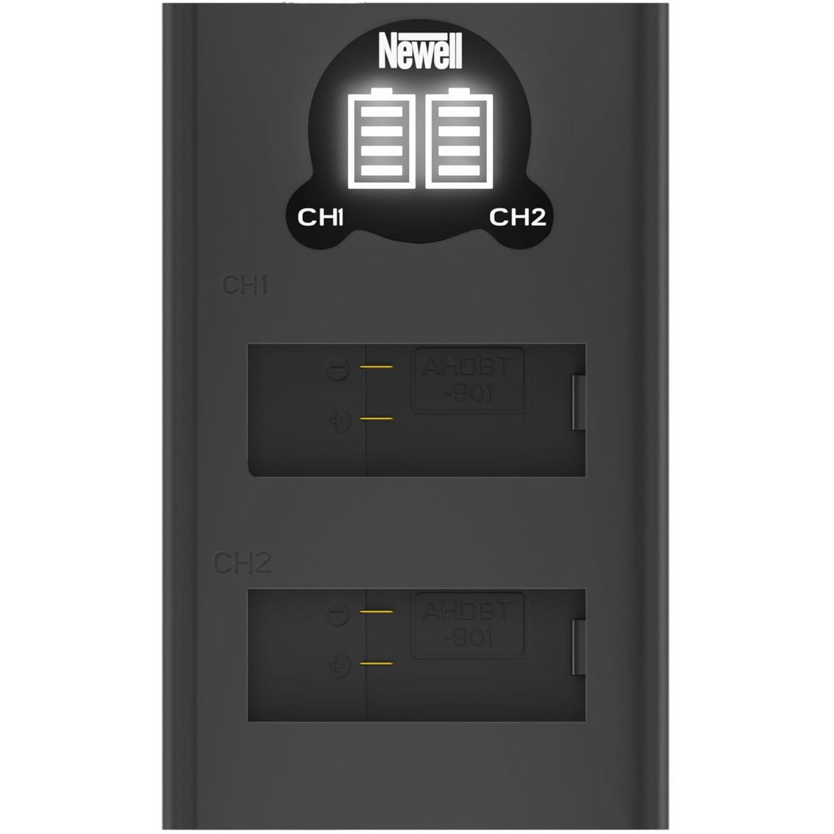 Newell dl-USB-C For AHDBT-901 Dual Channel Charger GoPro 9 - image 2 of 5