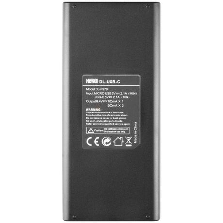 Newell DUAL-Channel Charger Set And Two NP-F770 Bat Newell dl-USB-C For Sony - image 5 of 5