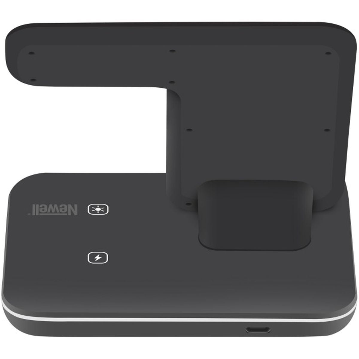 Newell Induone N-GY-Z5A Inductive Charger For 3 Mobile Devices - Black - image 2 of 5