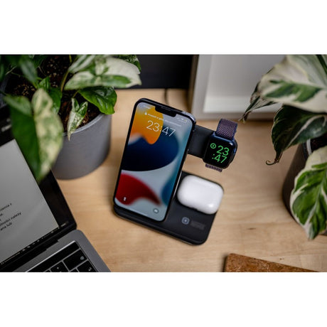 Newell Induone N-GY-Z5A Inductive Charger For 3 Mobile Devices - Black - image 5 of 5