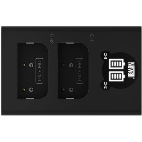 Newell dl-USB-C DUAL-Channel Charger For BLX-1 Batteries For Olympus - image 3 of 5