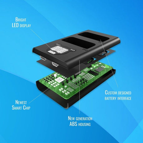 Newell dl-USB-C DUAL-Channel Charger For BLX-1 Batteries For Olympus - image 5 of 5