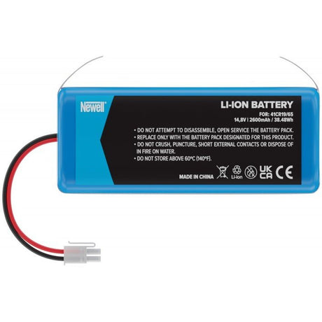 Newell Battery 4ICR19/65 INR18650-M26-4S1p PX-B020 For Dibea Ecovans Ilife Zaco - image 3 of 3