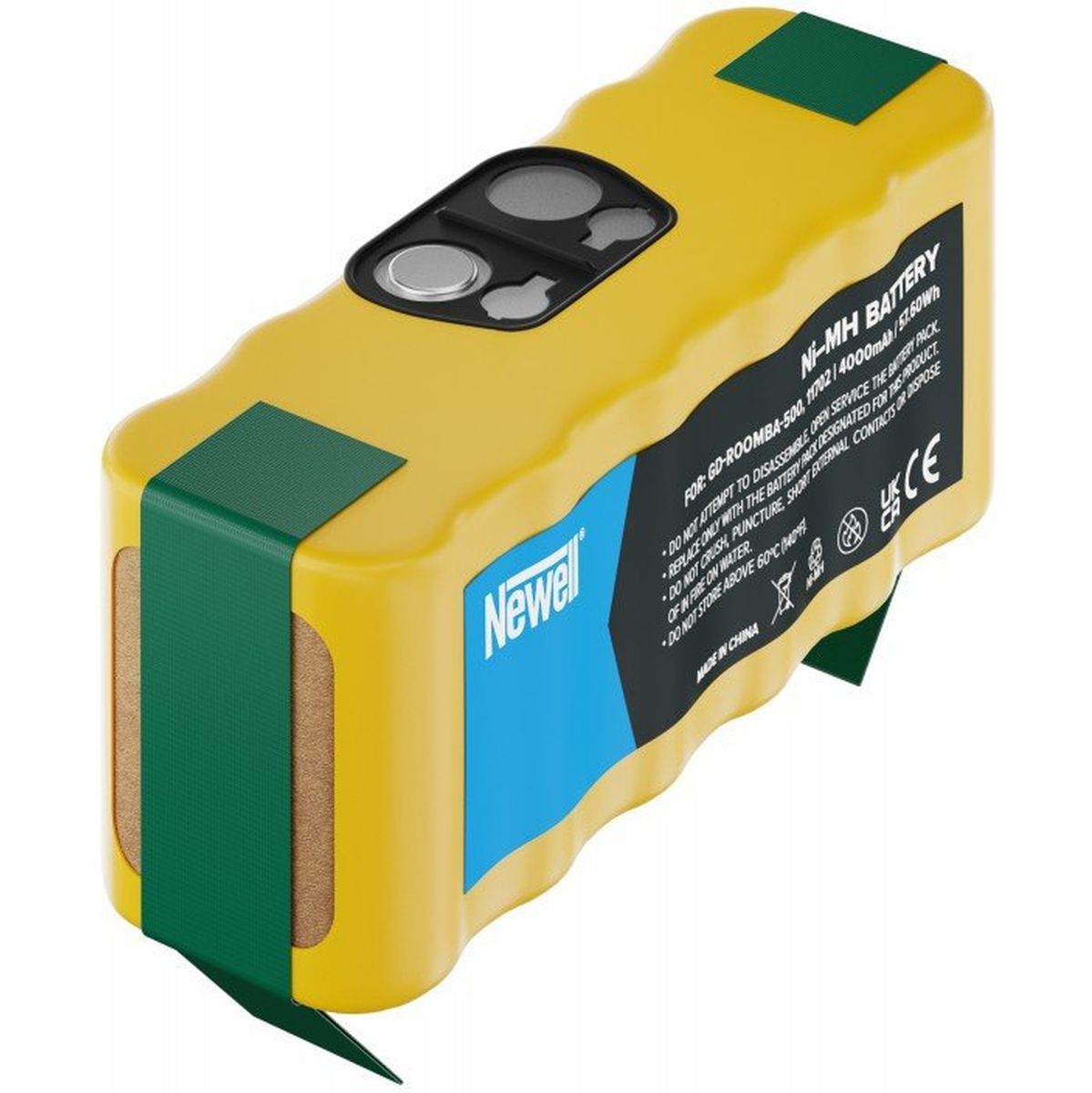 Newell Replacement Battery 11702 GD-Roomba-500 Vac-500NMH-33 For Irobot - image 3 of 3