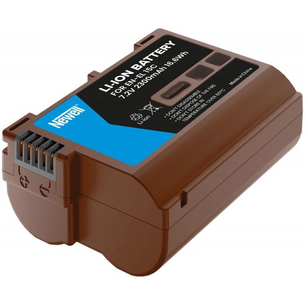 Newell Replacement Battery EN-EL15C USB-C For Nikon - image 2 of 5