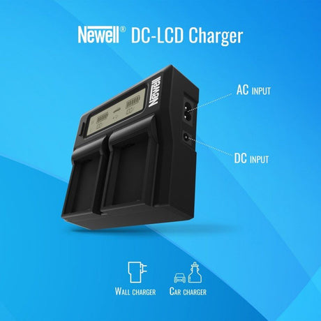 Newell DC-LCD DUAL-Channel Charger For BP-U60/U65/U90 Batteries For Sony - image 5 of 5