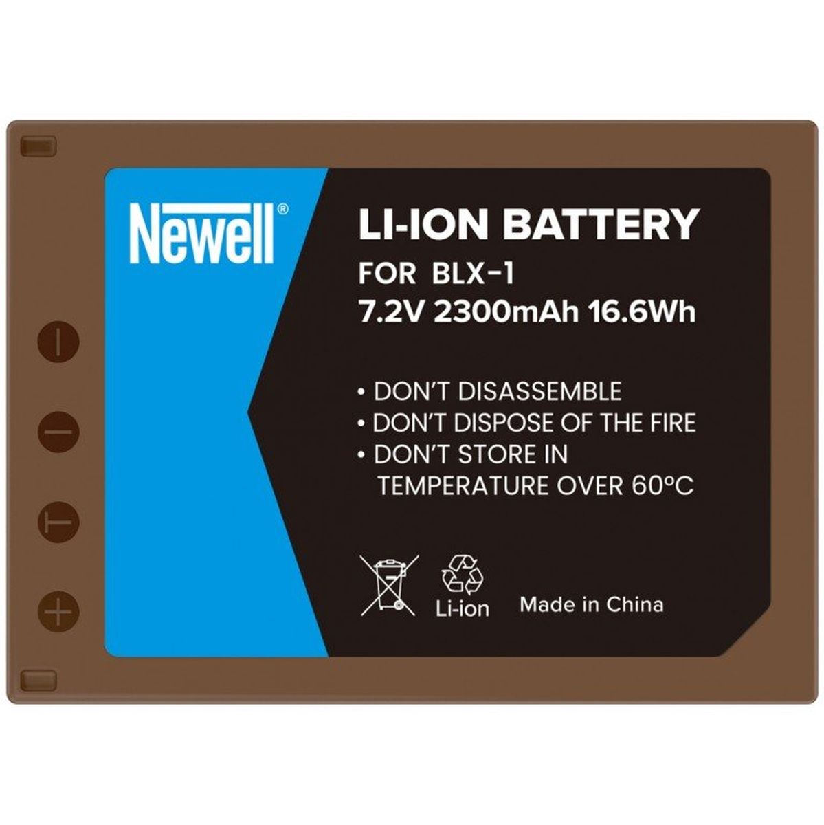 Newell BLX-1 USB-C Replacement Battery For Olympus - image 2 of 5