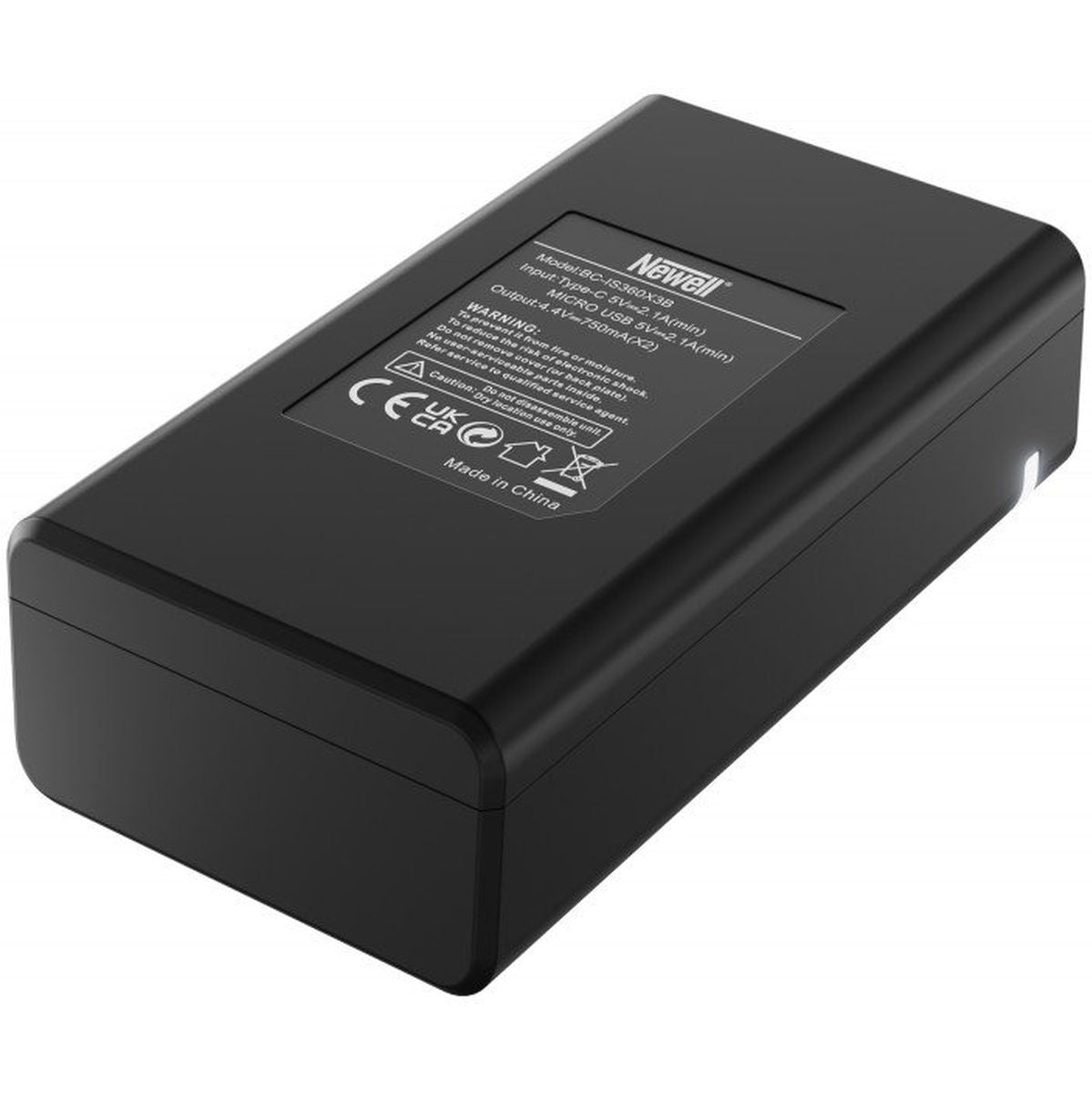 Newell SDC-USB DUAL-Channel Battery Charger For ONE X3 Batteries For Insta360 - image 3 of 5