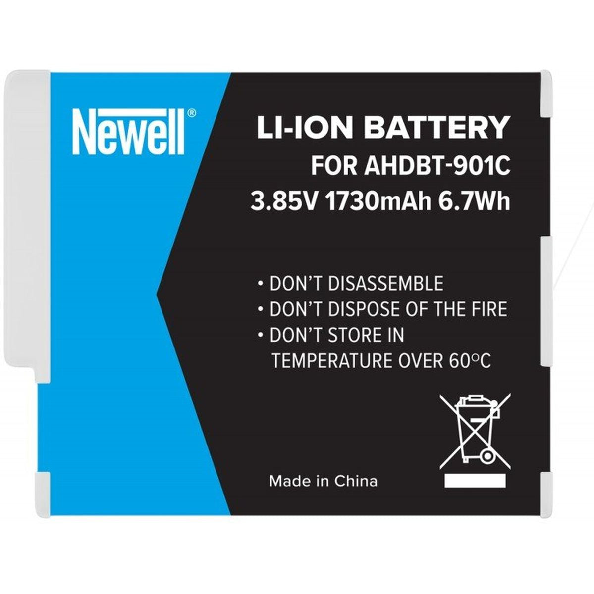 Newell Supracell Protect Replacement Battery AHDBT-901C For GoPro - image 2 of 5