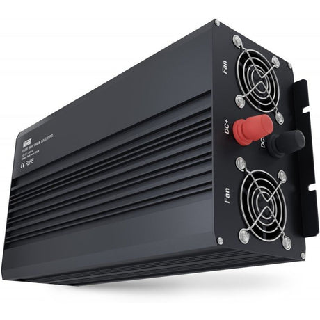 Newell Voltage Converter w/ Pure Sine Wave - 12 V / 230 V 2000 W.