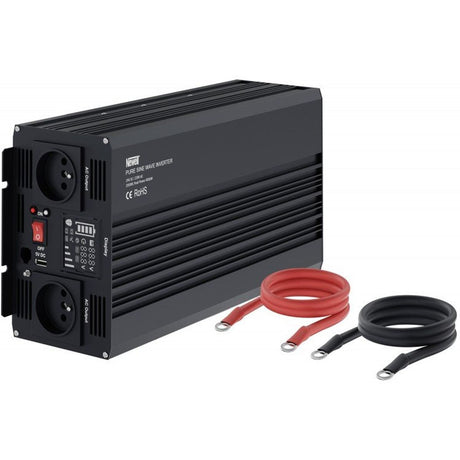 Newell Voltage Converter w/ Pure Sine Wave - 24 V / 230 V 2000 W. - image 5 of 5