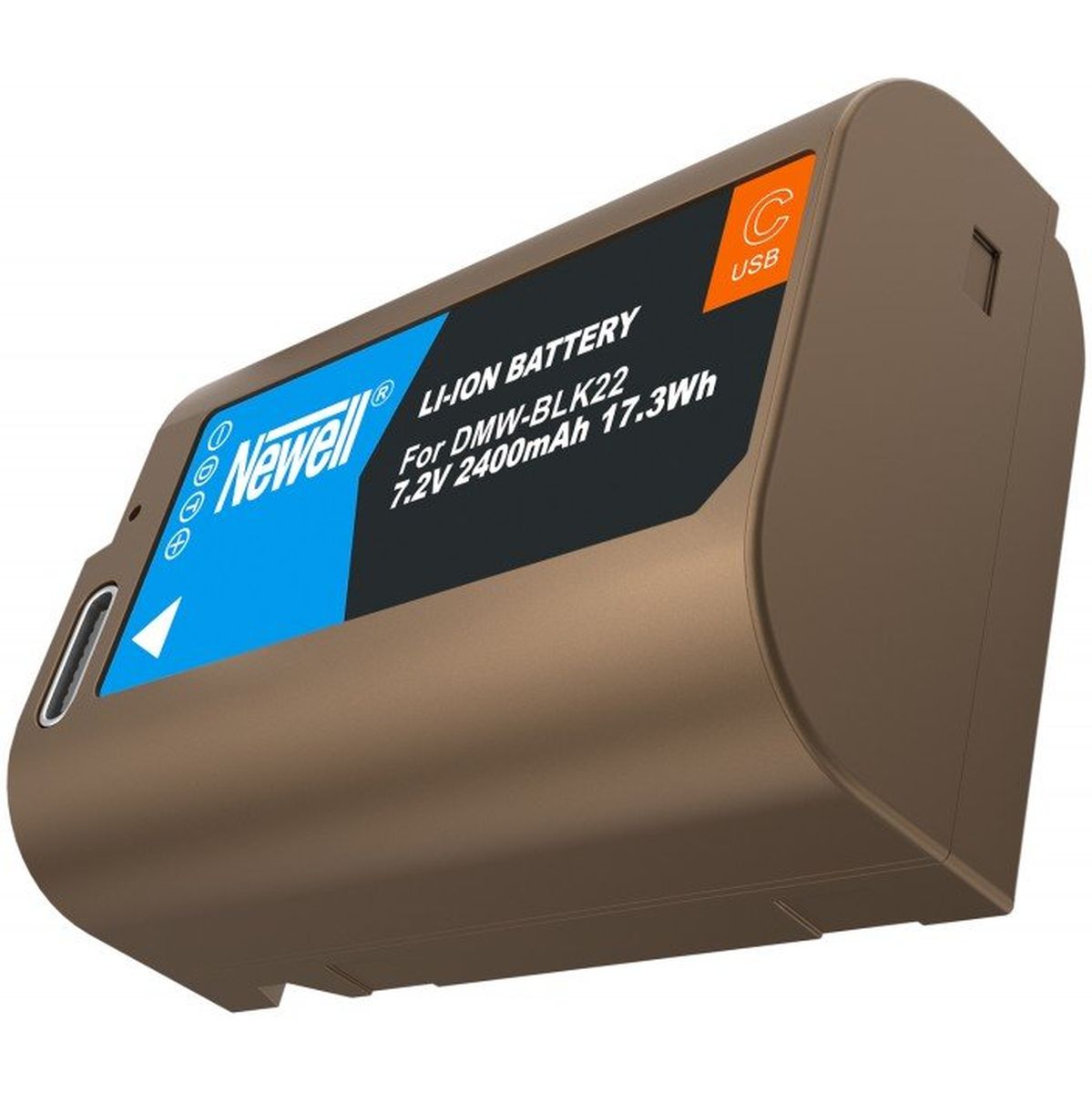 Newell Replacement DMW-BLK22 USB-C Battery For Panasonic - image 2 of 5