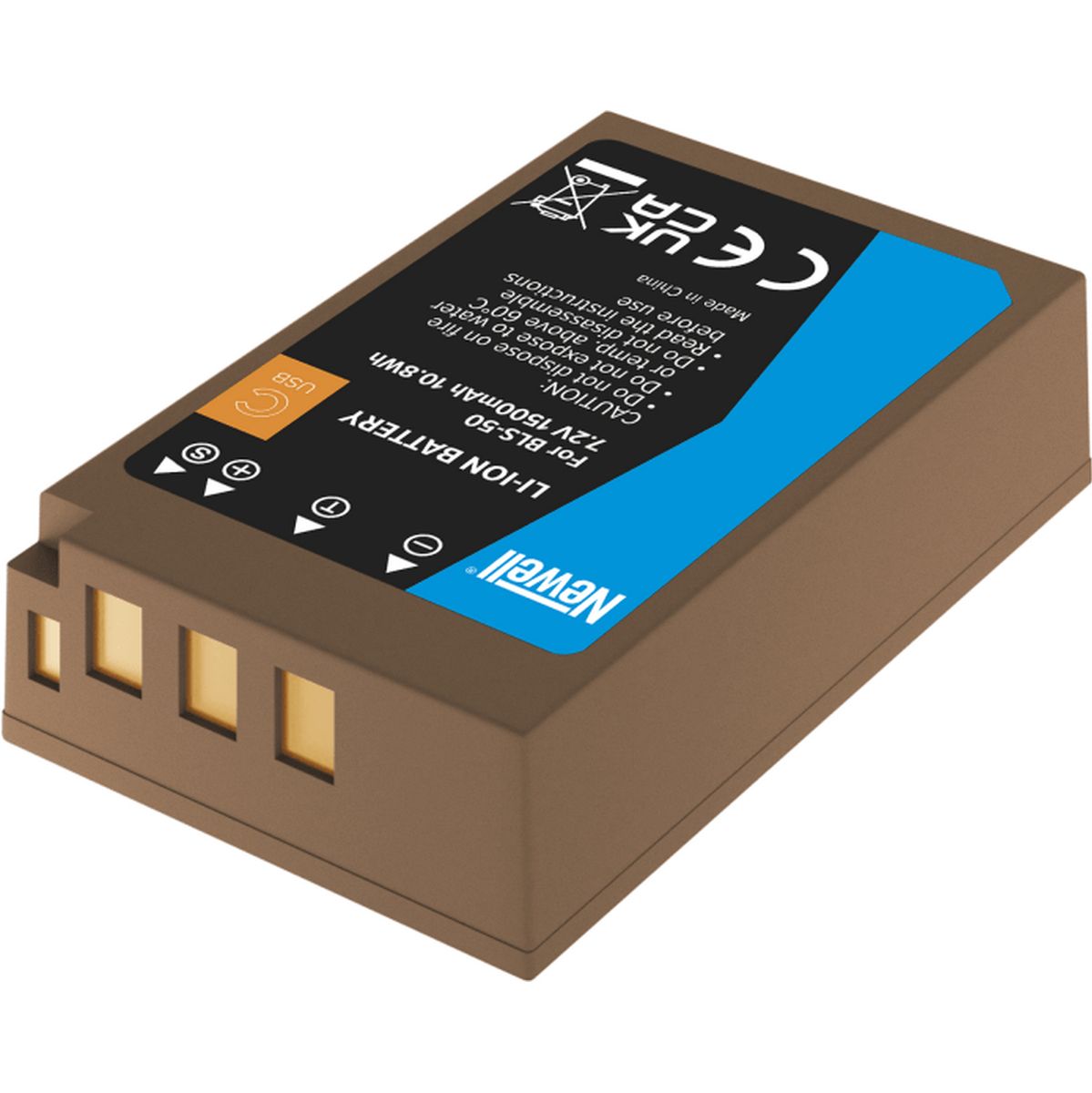 Newell BLS-50 USB-C Battery For Olympus - image 2 of 5