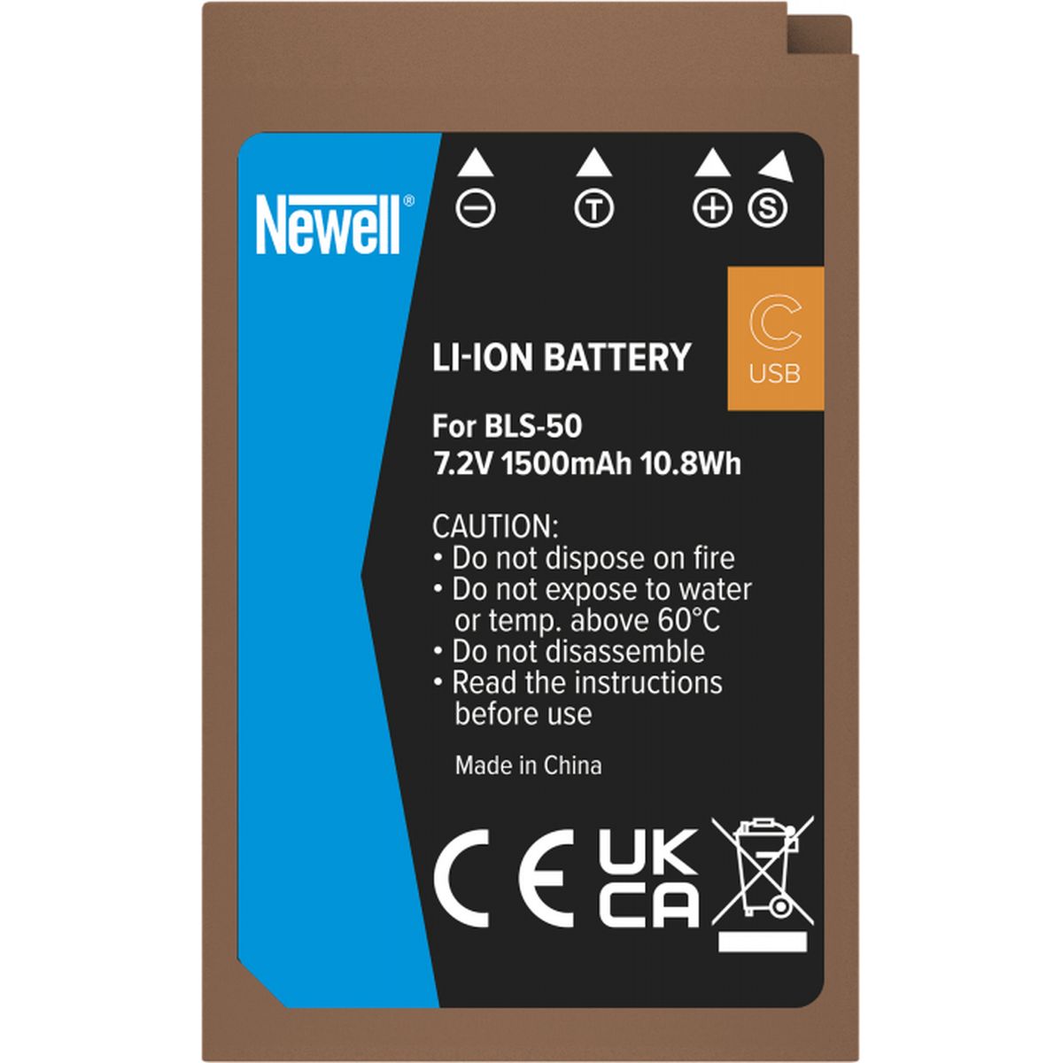 Newell BLS-50 USB-C Battery For Olympus - image 5 of 5