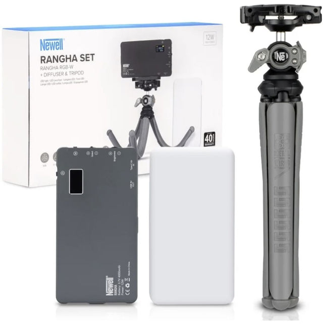 Newell Rangha Set - Rangha LED Lamp w/ Diffuser And Tripod