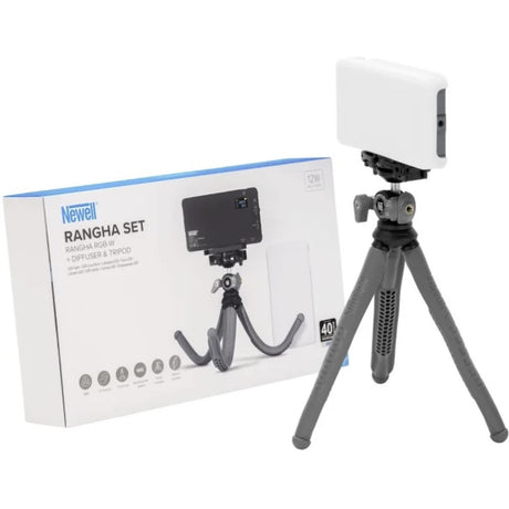 Newell Rangha Set - Rangha LED Lamp w/ Diffuser And Tripod - image 2 of 2