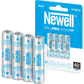 Newell Cellpro AAA Alkaline Battery 4 pcs Blister Pack