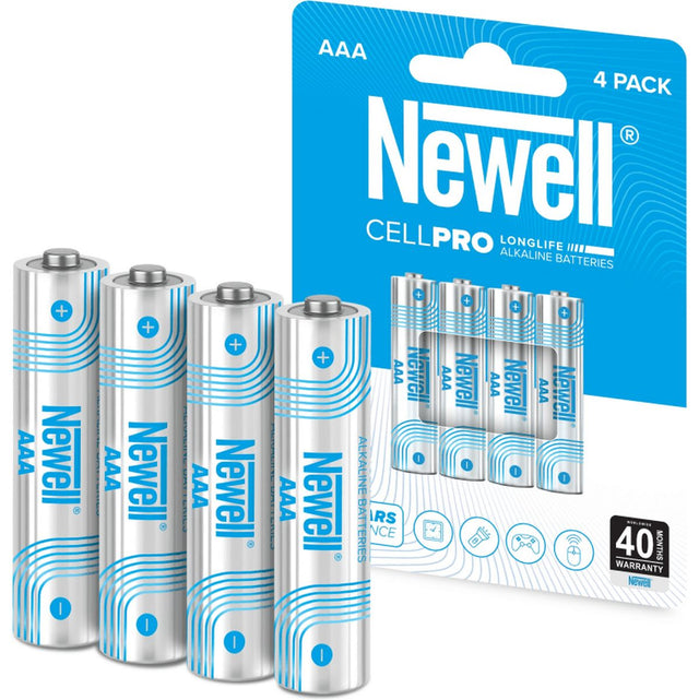 Newell Cellpro AAA Alkaline Battery 4 pcs Blister Pack