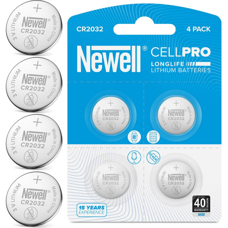 Newell Bateria Litowa Newell Cellpro CR2032 4 SZT Blister