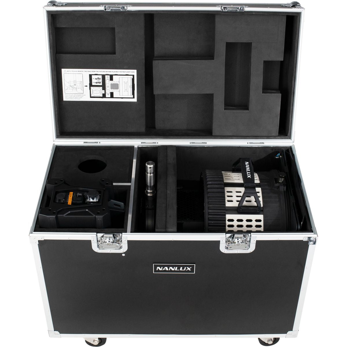 Nanlux Flightcase For Evoke 1200 & FL-35 NX-CC-EV1200-FL-FT