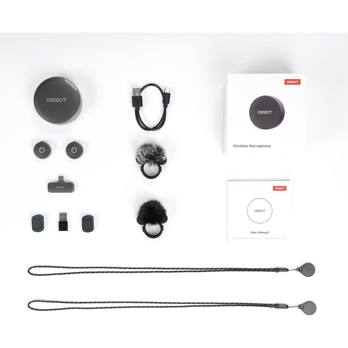 OBSBOT Vox Wireless Live Streaming Microphone