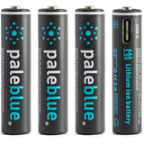 Pale Blue Li-ion Rechargeabl AAA Battery USB-C 600mAh