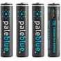 Pale Blue Li-ion Rechargeabl AAA Battery USB-C 600mAh