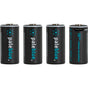 Pale Blue CR123 Rechargeable Batteries USB-C 860mAh