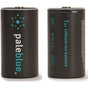 Pale Blue Li-ion Rechargeable D Battery 2 Pack Of Dcells w/ 2x1 USB-C Cable