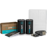 Pale Blue Li-ion Rechargeable D Battery 2 Pack Of Dcells w/ 2x1 USB-C Cable - image 3 of 5