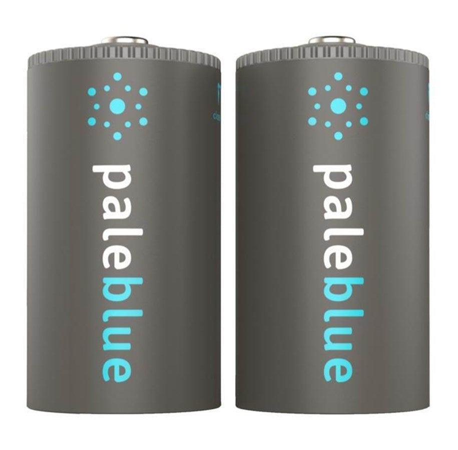 Pale Blue Li-ion Rechargeable D Battery USB-C 5000mAh