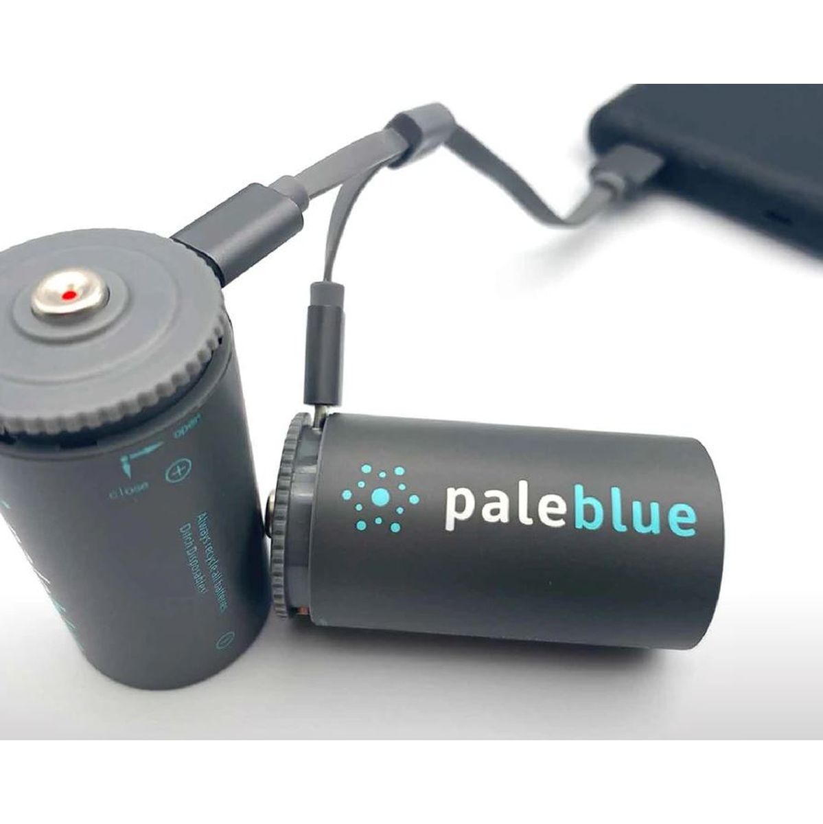 Pale Blue Li-ion Rechargeable D Battery USB-C 5000mAh - image 2 of 5